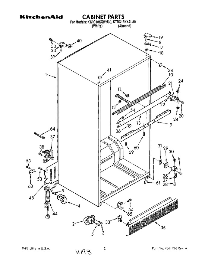 Diagram for KTRC18KXAL30