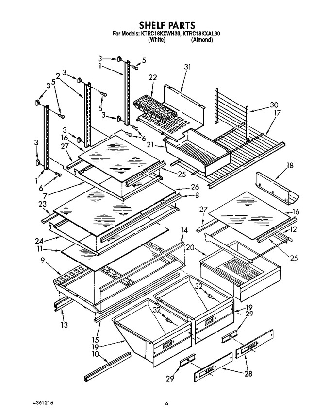 Diagram for KTRC18KXAL30