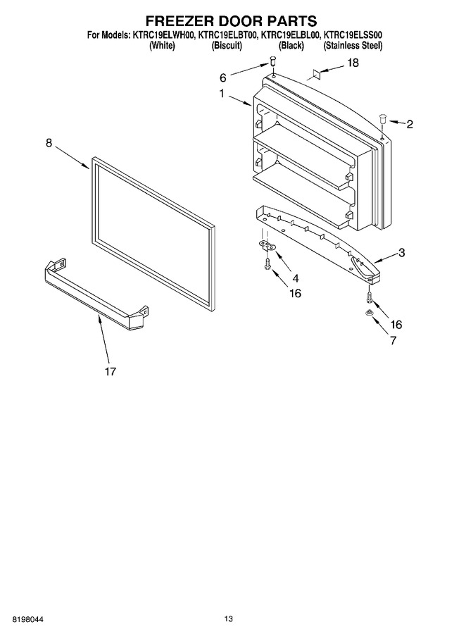 Diagram for KTRC19ELWH00