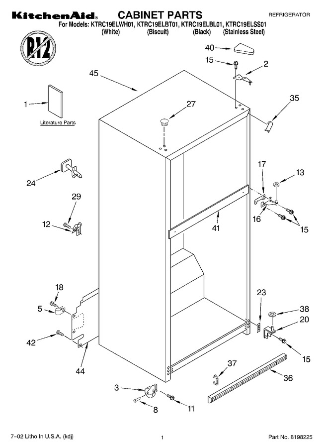 Diagram for KTRC19ELBL01