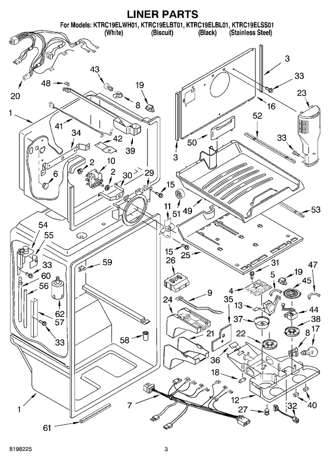 Diagram for KTRC19ELWH01