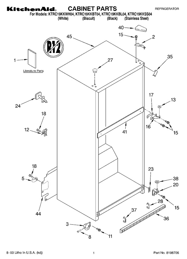 Diagram for KTRC19KKWH04