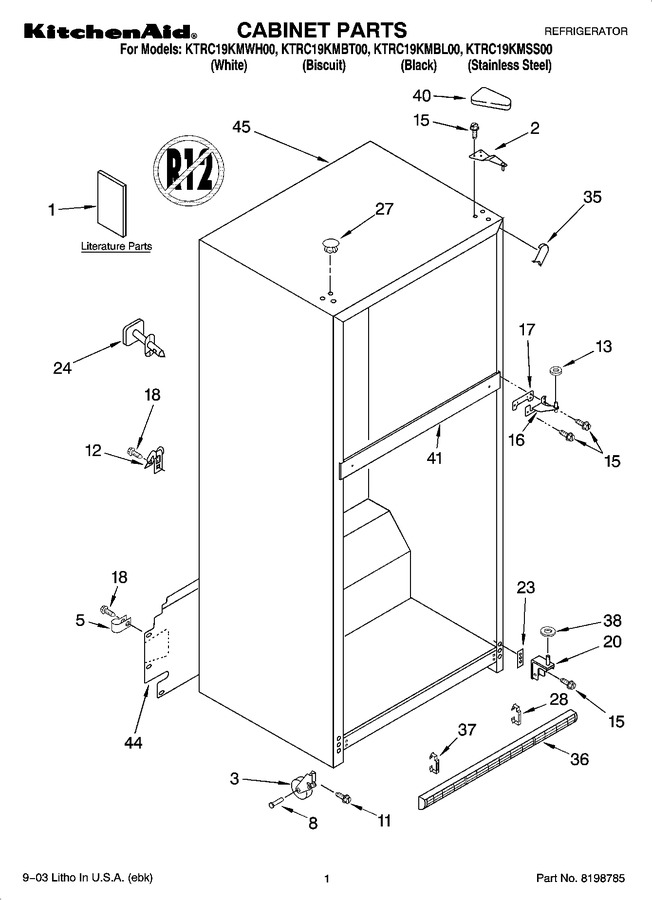Diagram for KTRC19KMWH00