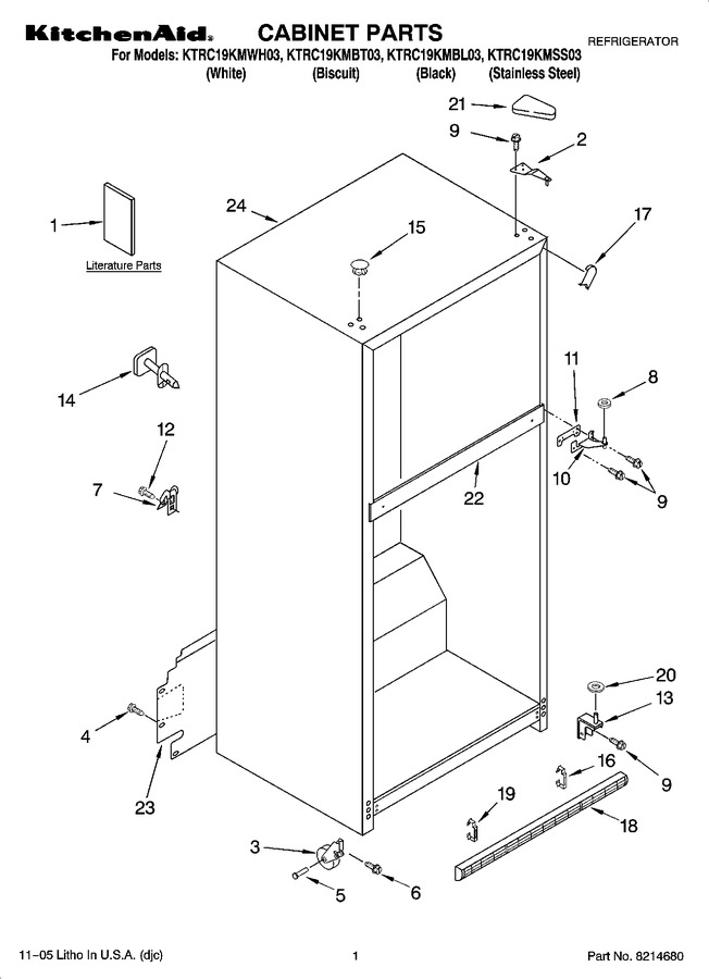 Diagram for KTRC19KMWH03