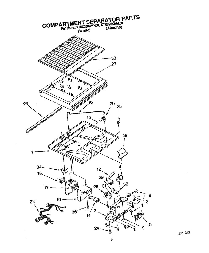 Diagram for KTRC20KAWH00