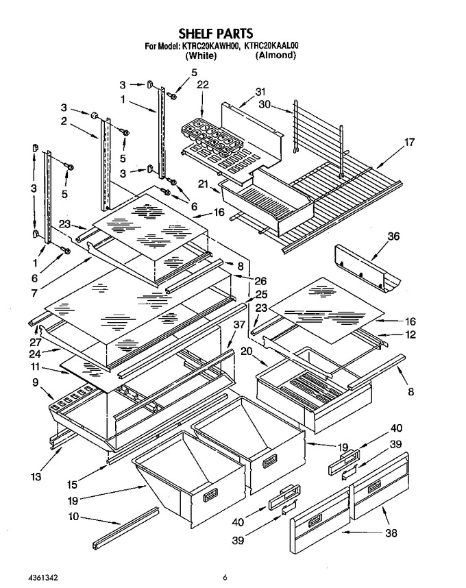 Diagram for KTRC20KAWH00