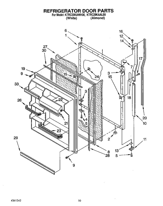 Diagram for KTRC20KAWH00