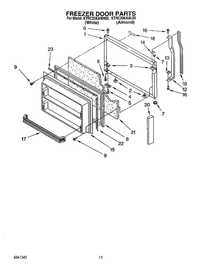 Diagram for KTRC20KAWH00