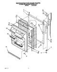 Diagram for 06 - Refrigerator Door