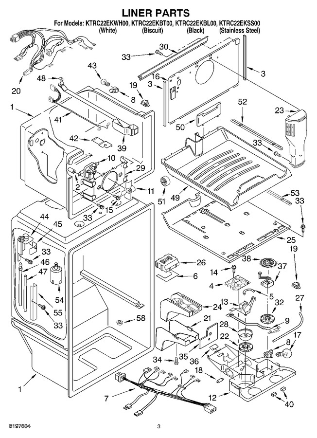Diagram for KTRC22EKWH00