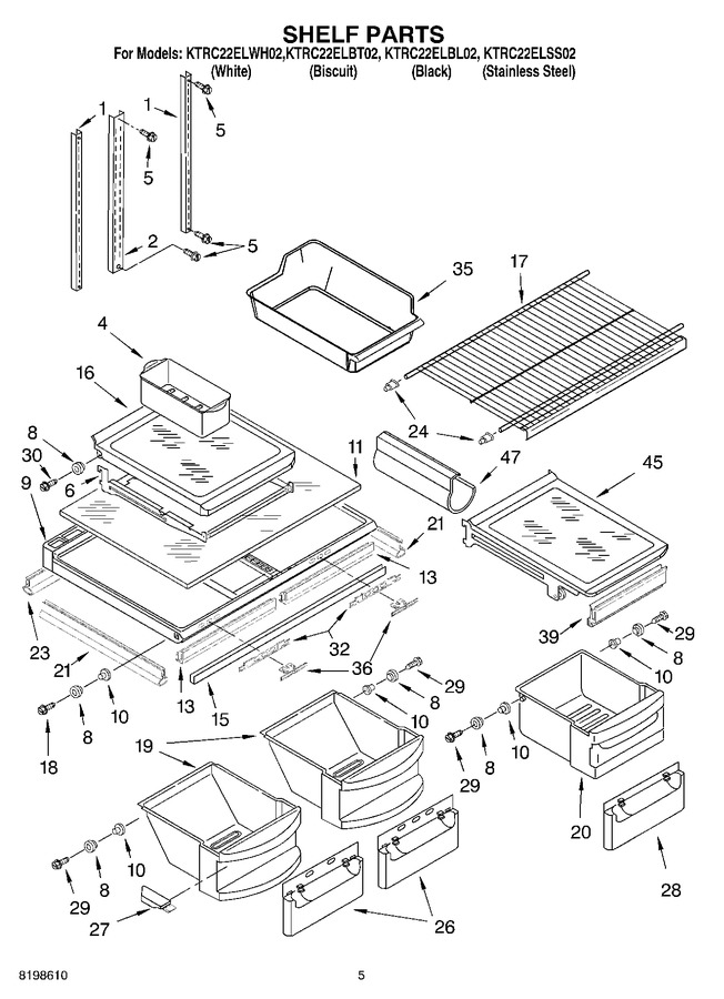 Diagram for KTRC22ELBT02