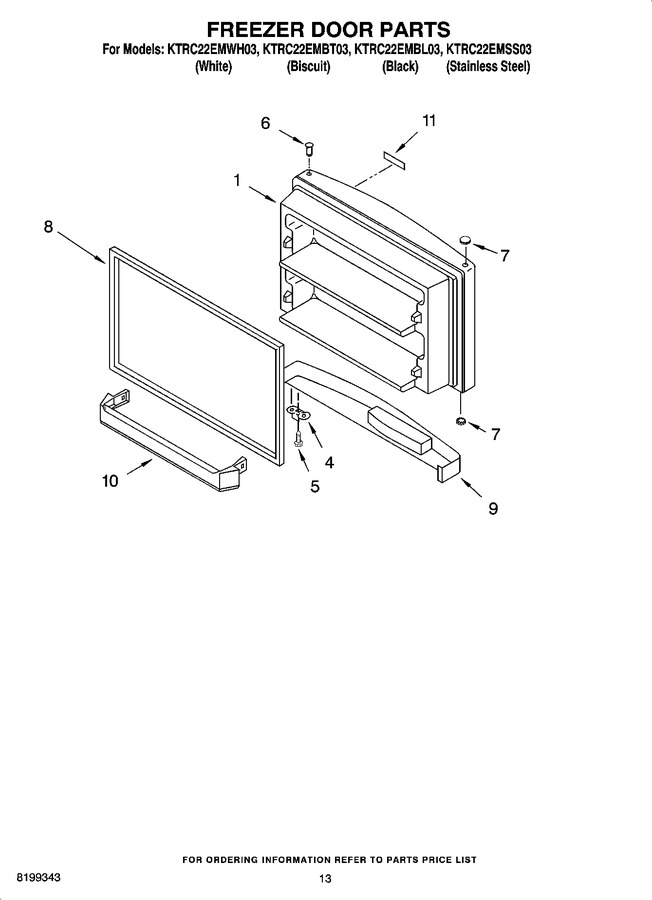 Diagram for KTRC22EMWH03
