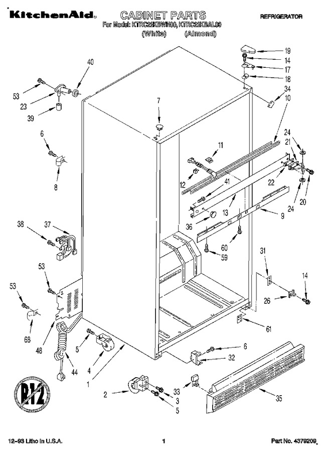 Diagram for KTRC22KBAL00