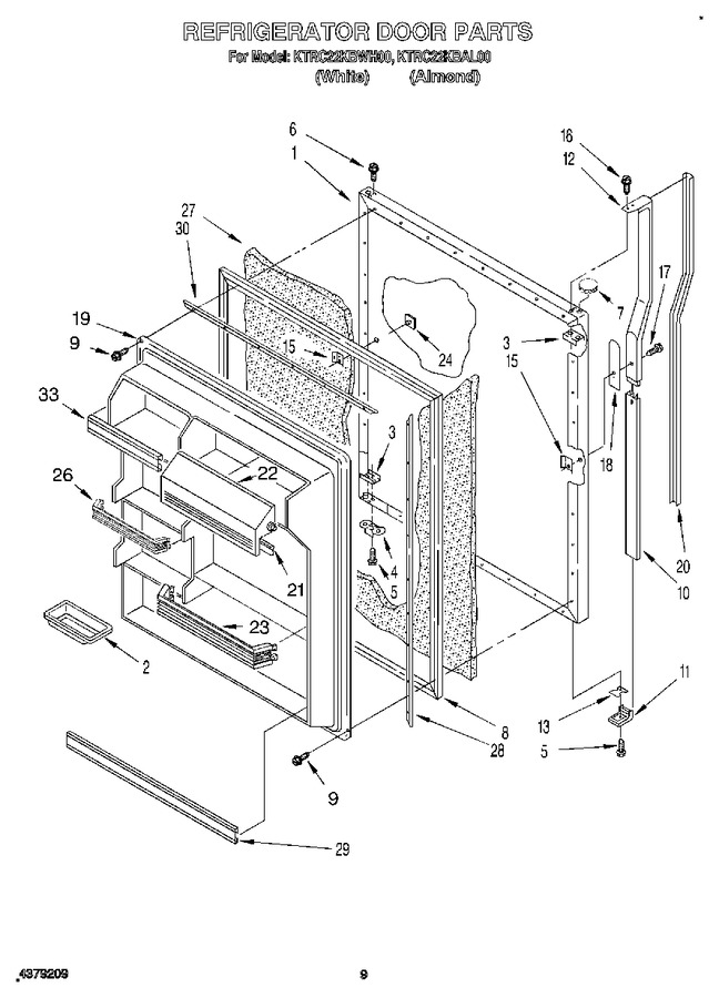 Diagram for KTRC22KBAL00