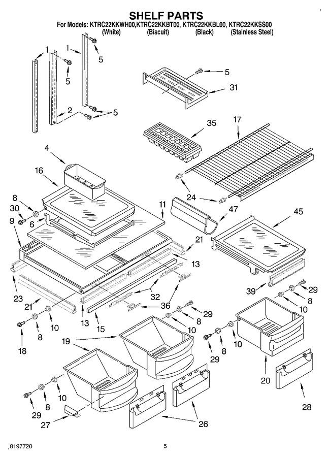Diagram for KTRC22KKWH00