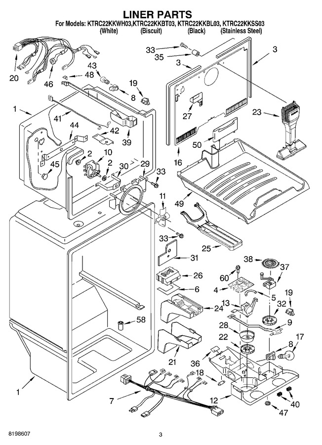 Diagram for KTRC22KKWH03