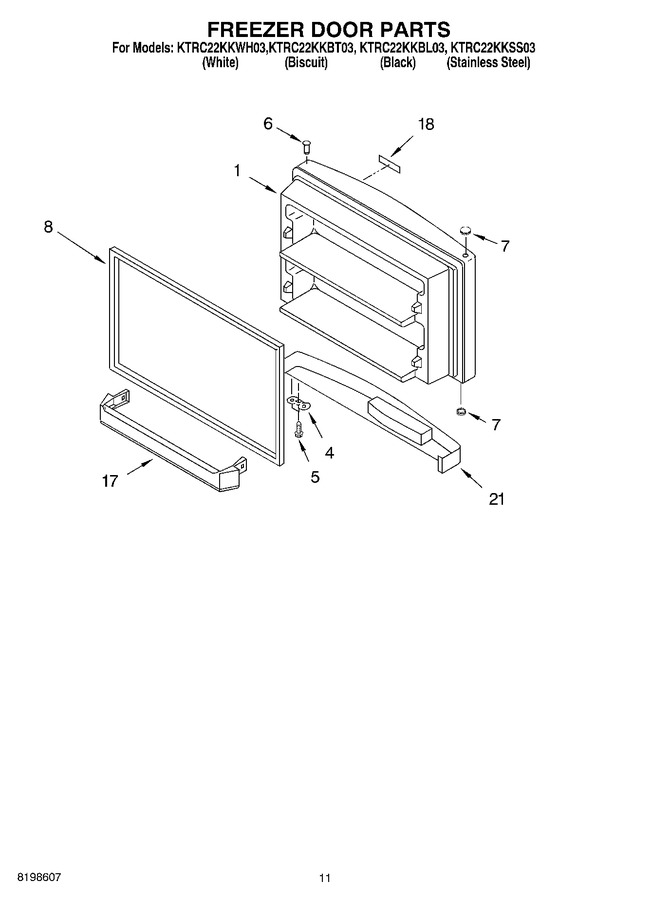 Diagram for KTRC22KKWH03
