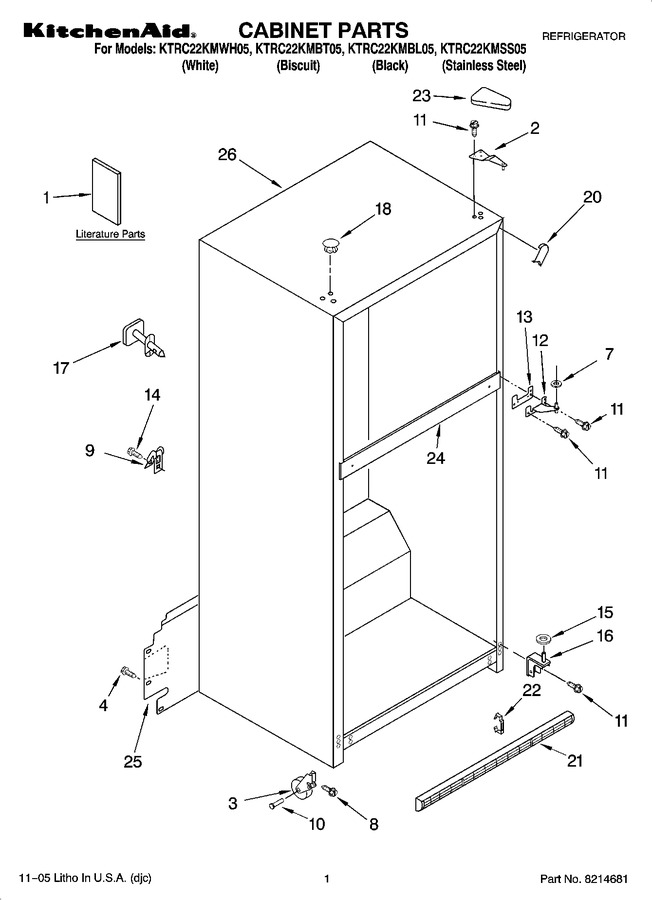 Diagram for KTRC22KMWH05