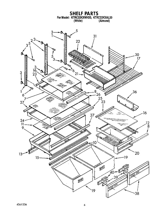 Diagram for KTRC22KXAL20
