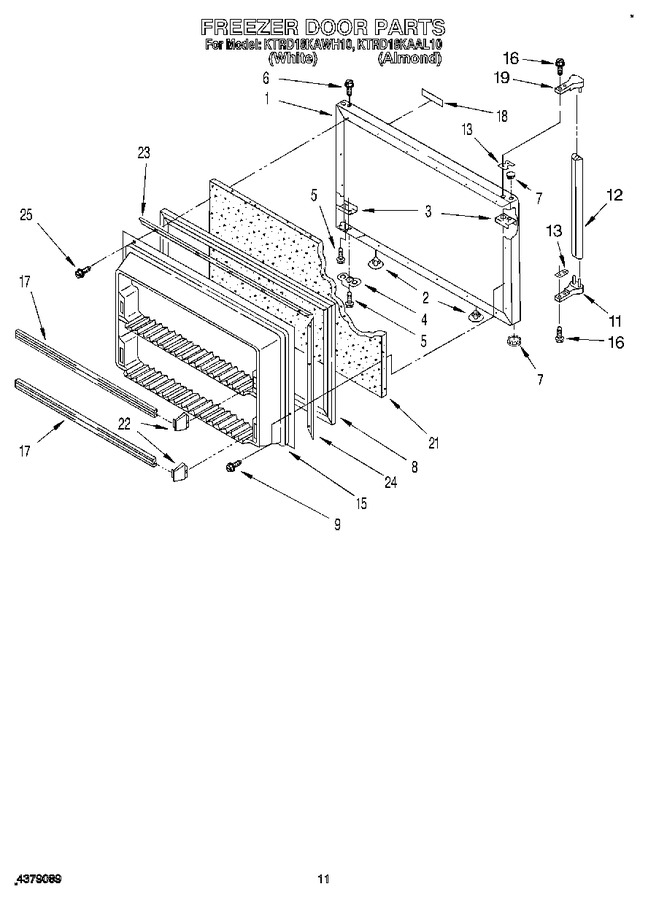Diagram for KTRD18KAWH10