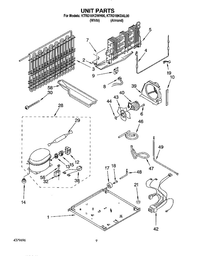 Diagram for KTRD18KDWH00