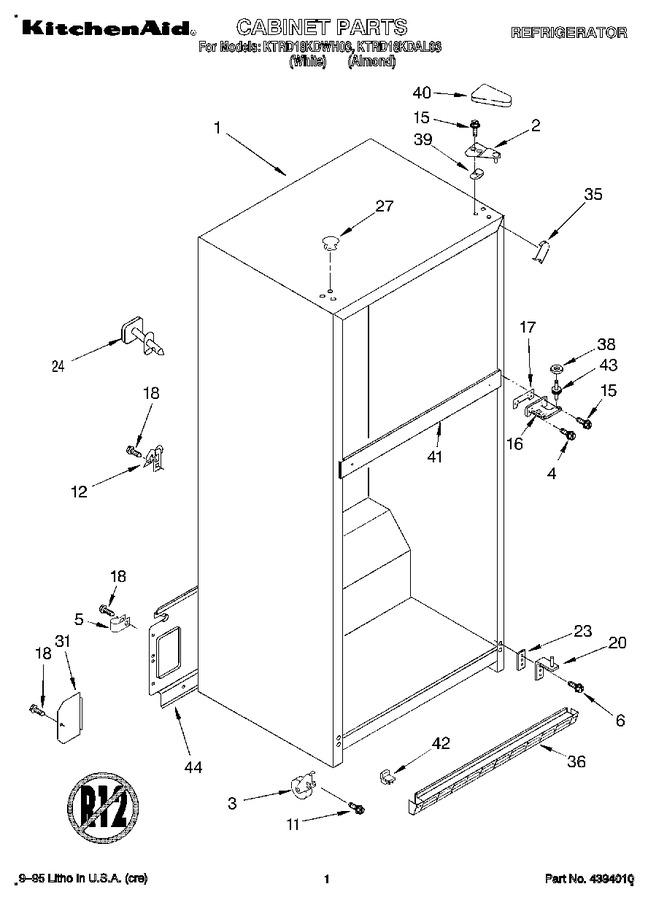 Diagram for KTRD18KDAL03