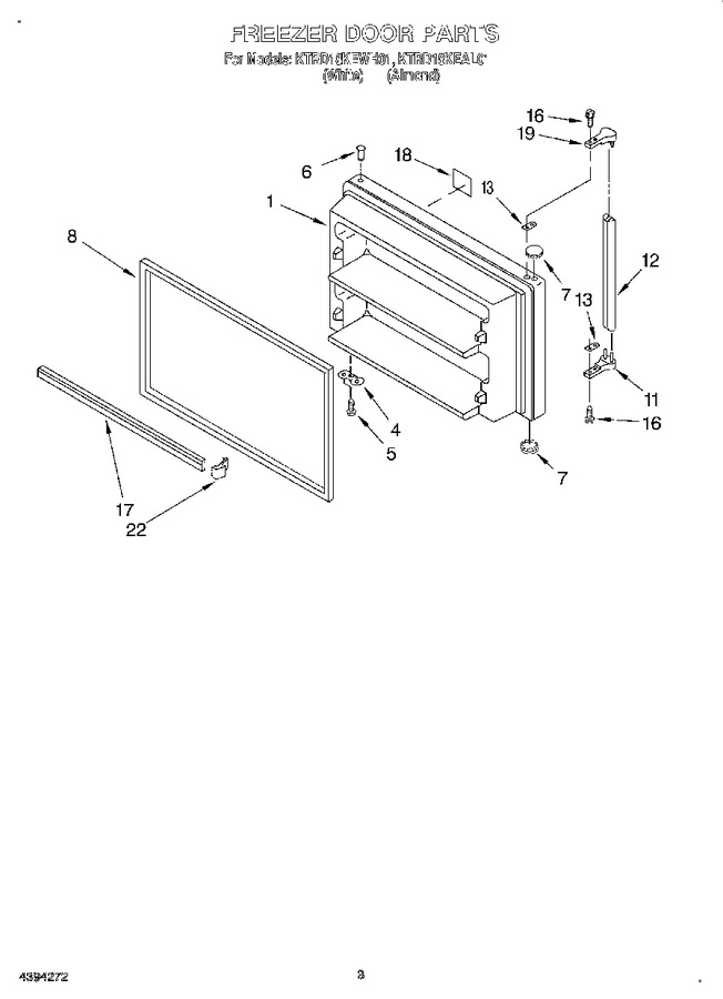 Diagram for KTRD18KEWH01