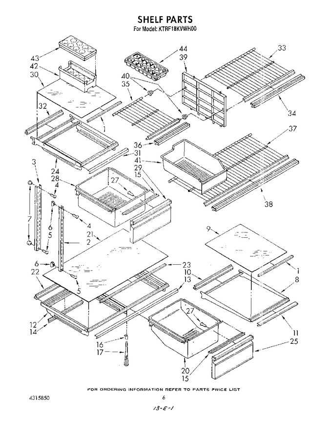 Diagram for KTRF18KVWH00
