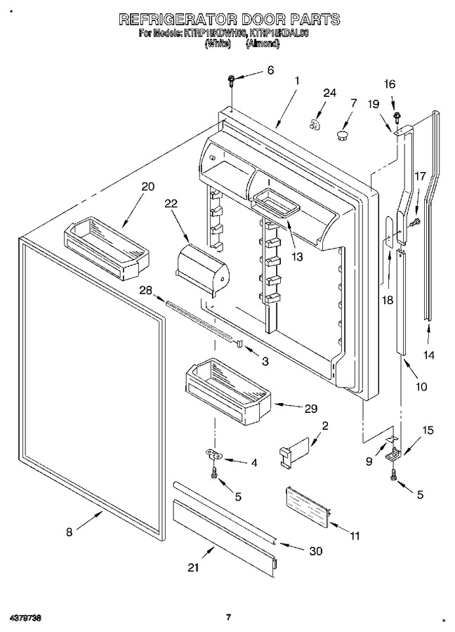 Diagram for KTRP18KDAL00