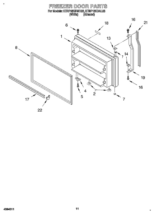 Diagram for KTRP18KDAL03