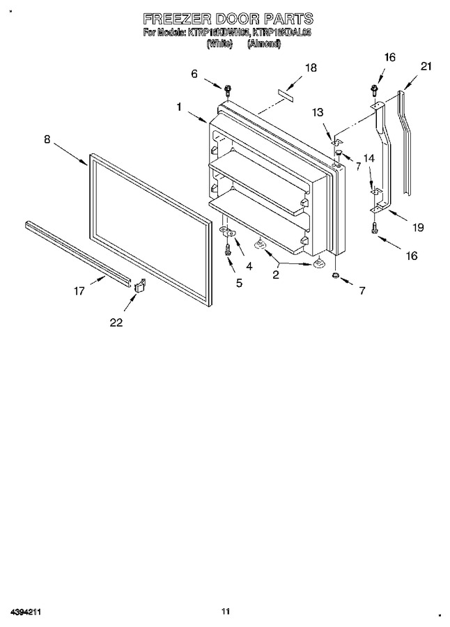Diagram for KTRP18KDAL05