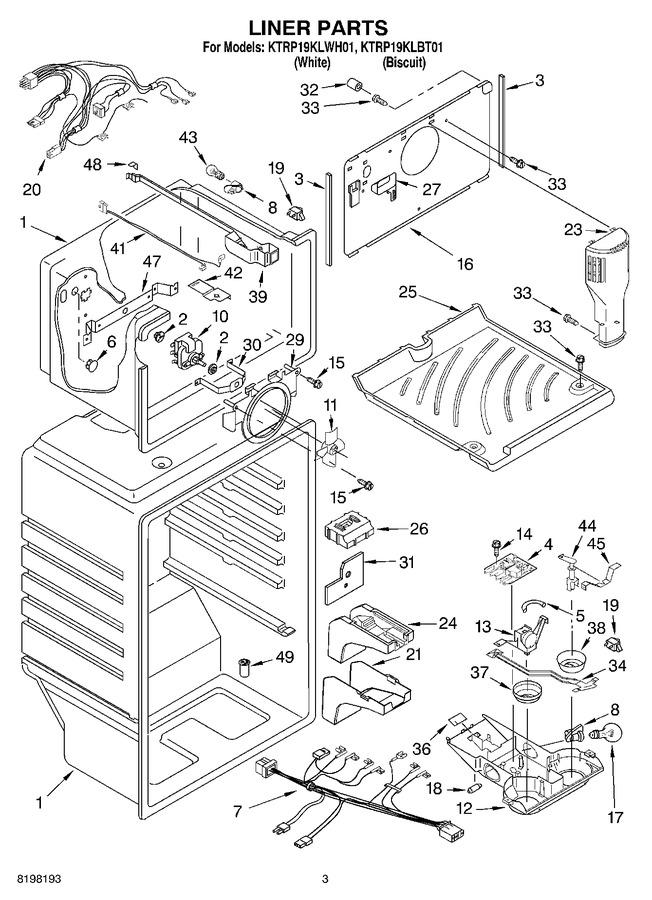 Diagram for KTRP19KLWH01