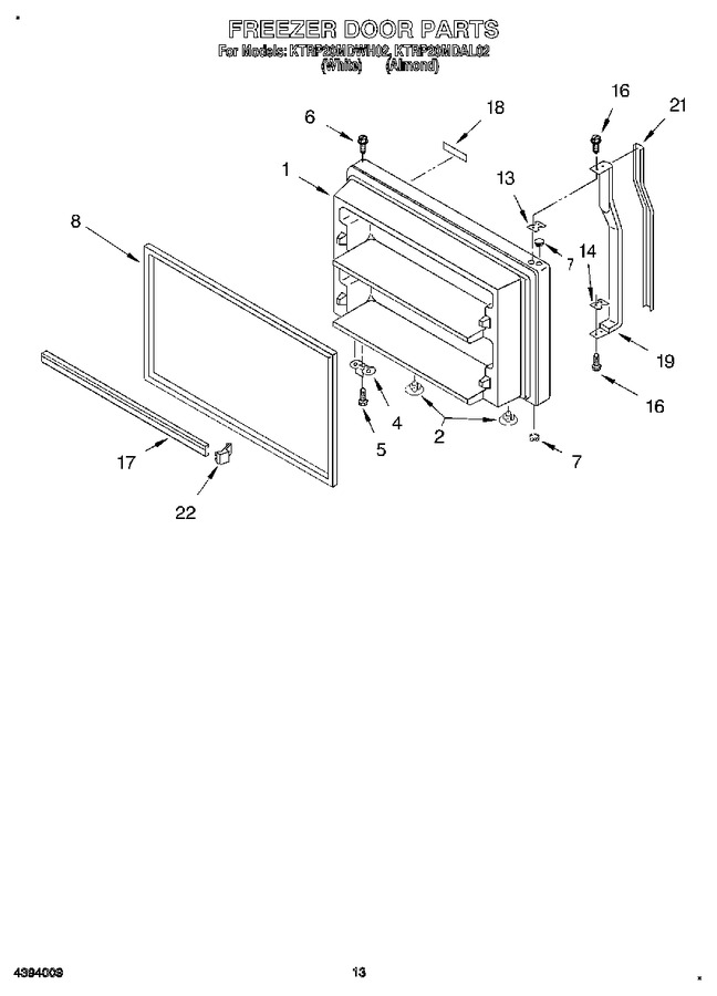 Diagram for KTRP20MDWH02