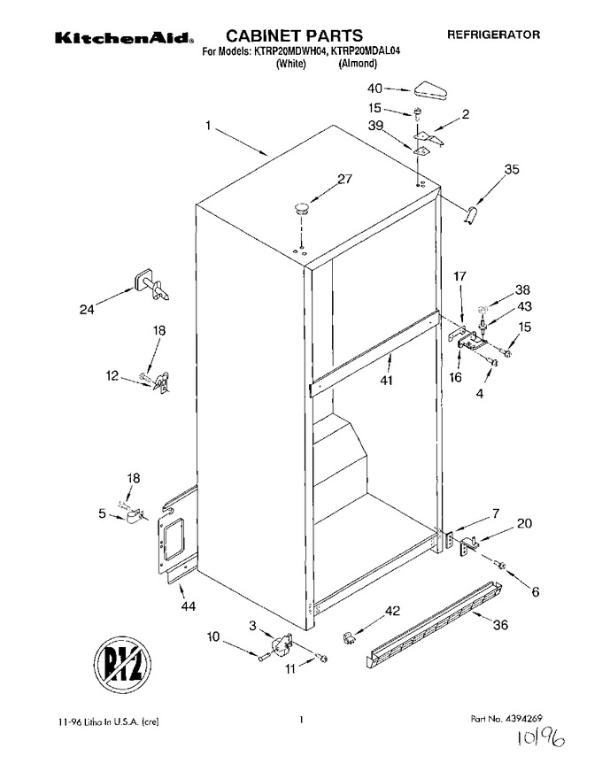Diagram for KTRP20MDWH04