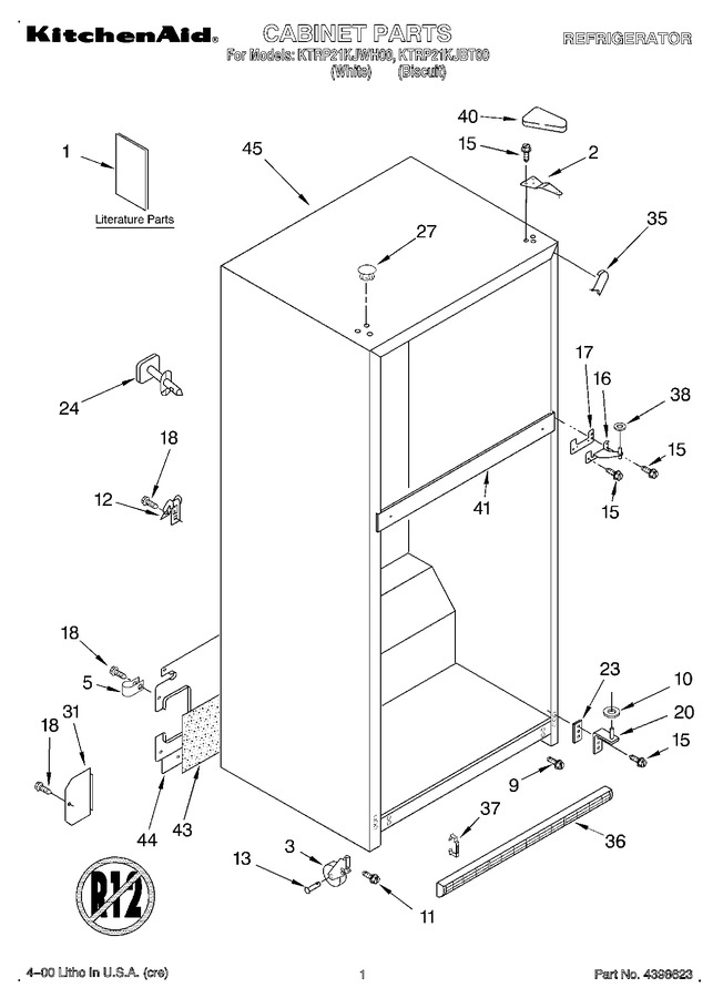 Diagram for KTRP21KJWH00