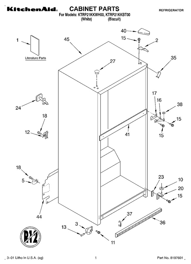 Diagram for KTRP21KKBT00