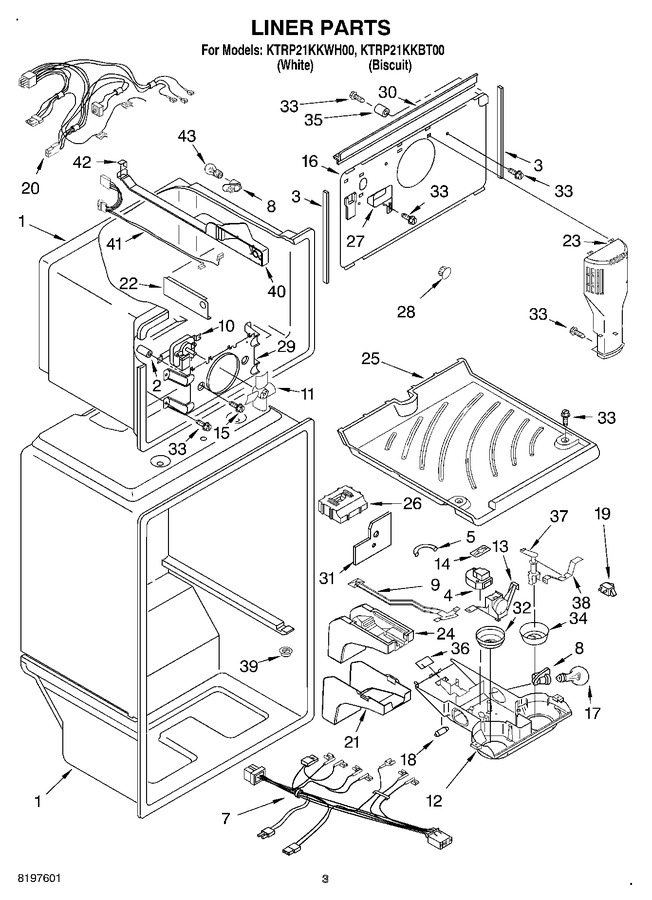 Diagram for KTRP21KKWH00