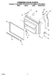 Diagram for 07 - Freezer Door Parts