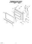 Diagram for 07 - Freezer Door Parts
