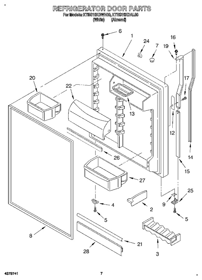 Diagram for KTRS19KDAL00