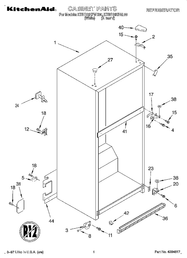 Diagram for KTRS19KFAL00
