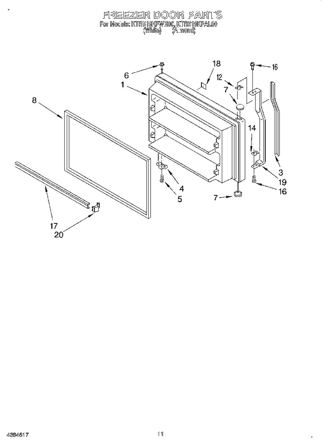 Diagram for KTRS19KFAL00