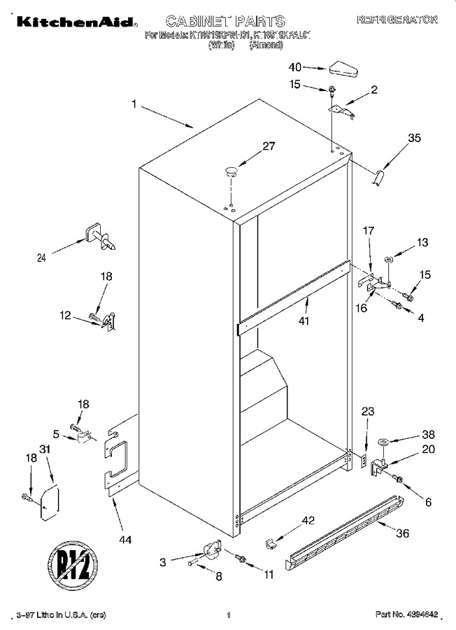 Diagram for KTRS19KFAL01