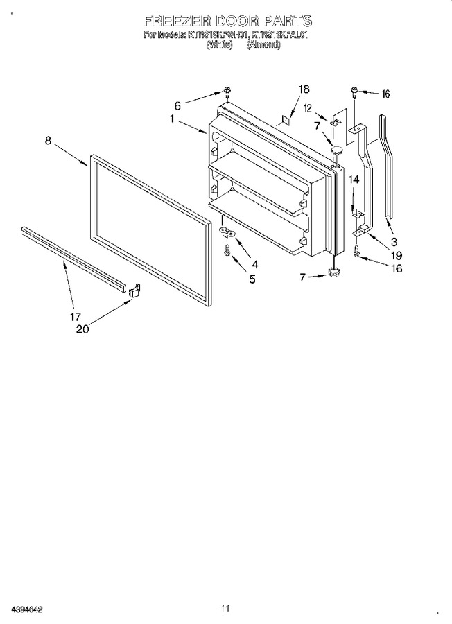 Diagram for KTRS19KFWH01