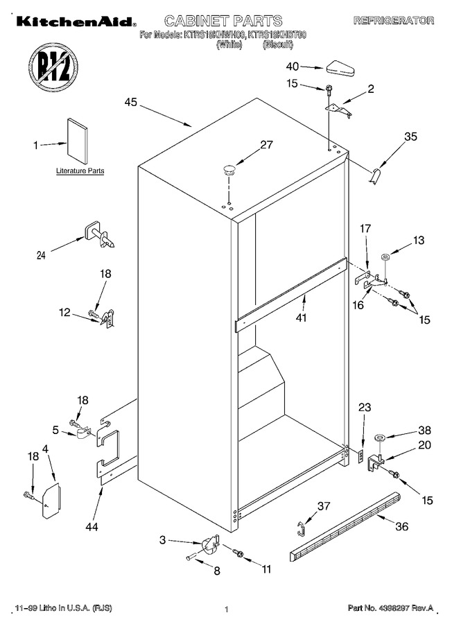 Diagram for KTRS19KHWH00