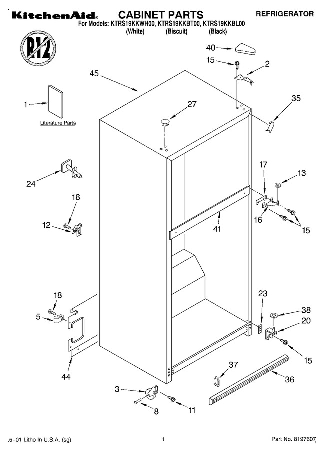 Diagram for KTRS19KKBL00