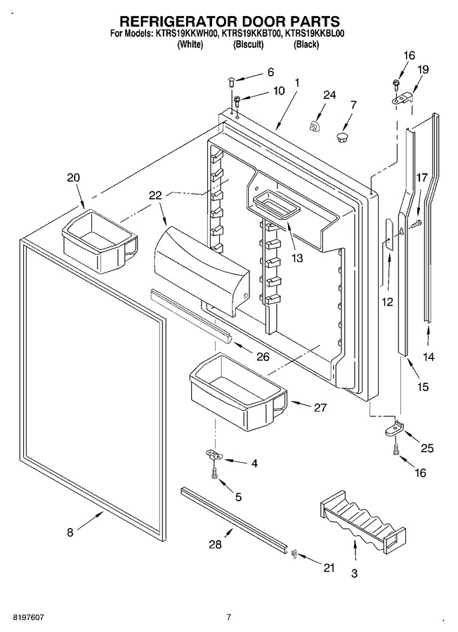 Diagram for KTRS19KKWH00