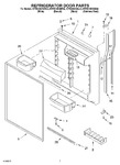 Diagram for 04 - Refrigerator Door Parts