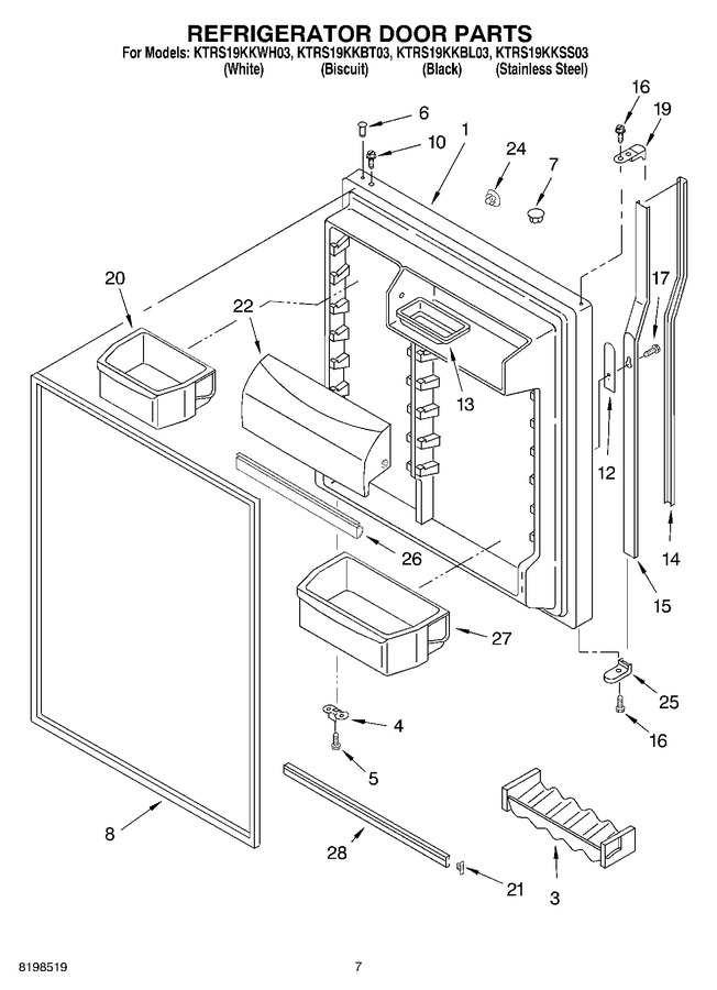 Diagram for KTRS19KKWH03