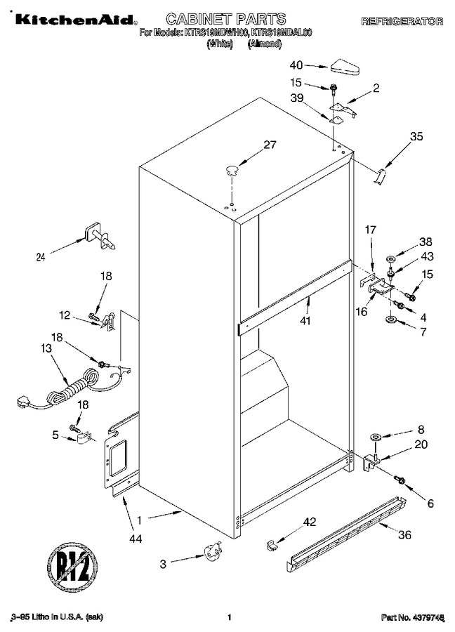 Diagram for KTRS19MDWH00